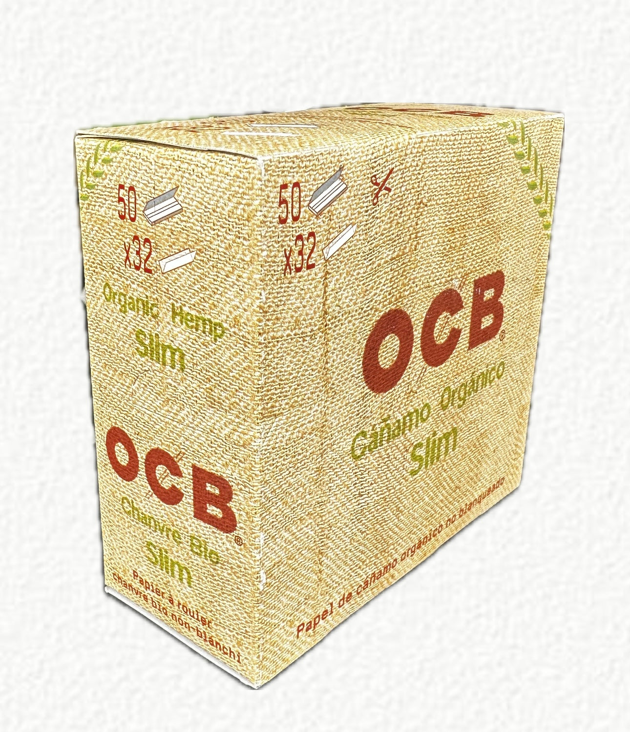 Cartine Lunghe OCB Organic Naturali
